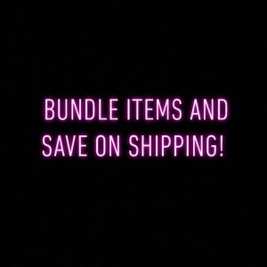 Bundle Items and Save on Shipping